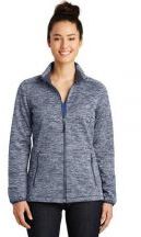 Sport-Tek Ladies PosiCharge Electric Heather Soft Shell Jacket